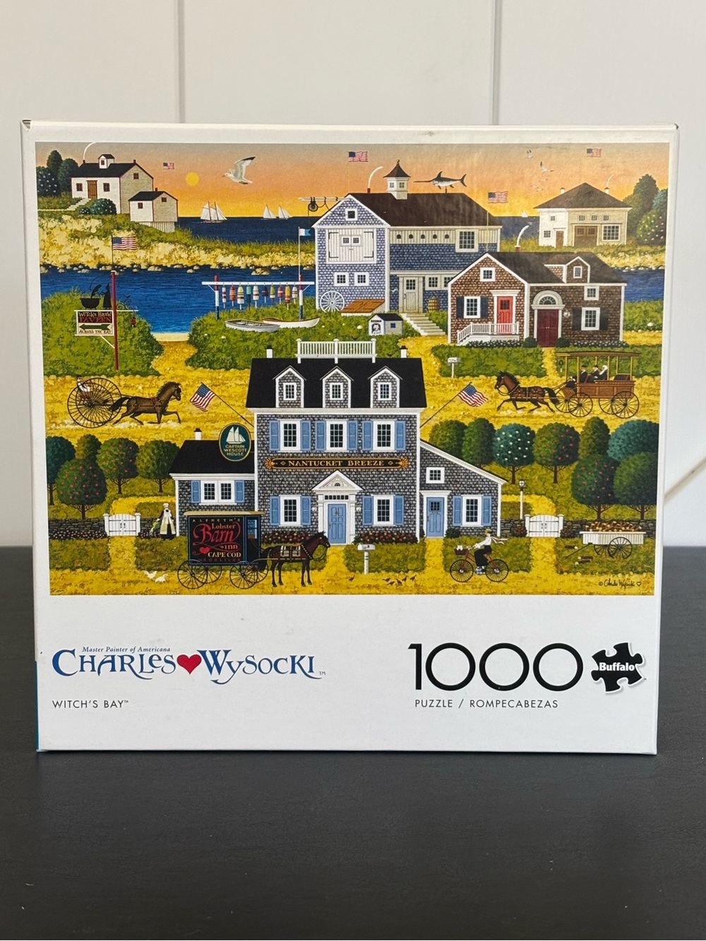 Buffalo Charles Wysocki Witch's Bay 1000- Piece Puzzle